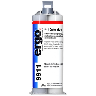 ergo9911铸工ab胶金属修补油箱水箱堵漏防水耐高温强力焊接胶水