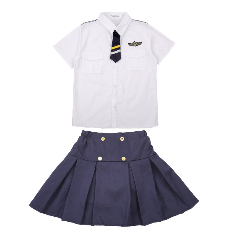 小海军警察飞行员男女合唱演出服