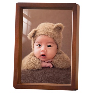 相框空框高级感加打印照片定制洗儿童宝宝相册做成一周岁纪念摆台