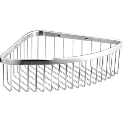 科勒不锈钢卫生间三角篮置物架