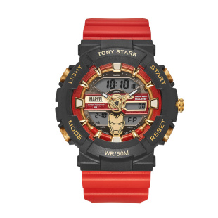 漫威手表男款学生初中高中男生青少年儿童男孩电子表生日新年礼物