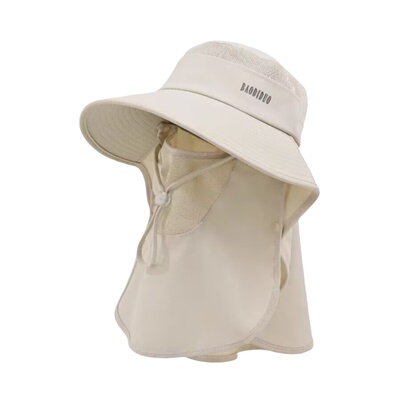 春夏女大檐防晒遮脸透气太阳帽