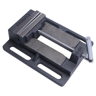 史丹利台虎钳工业级台钳精密平口钳重型夹具家用打孔固定器高强度