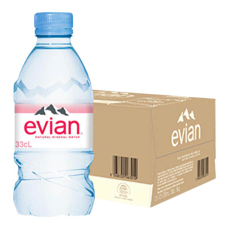 依云法国天然矿泉水330ml*24整箱