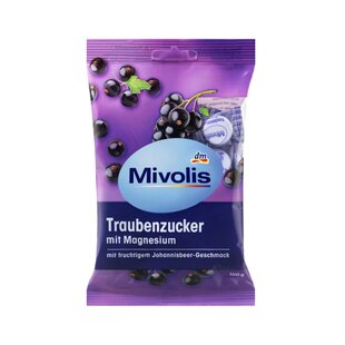 德国mivolis低血糖片头晕专用葡萄糖糖片粉便携能量果防晕慌零食
