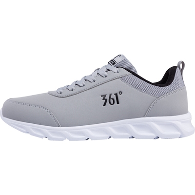 361男鞋新款运动鞋皮面防水跑鞋