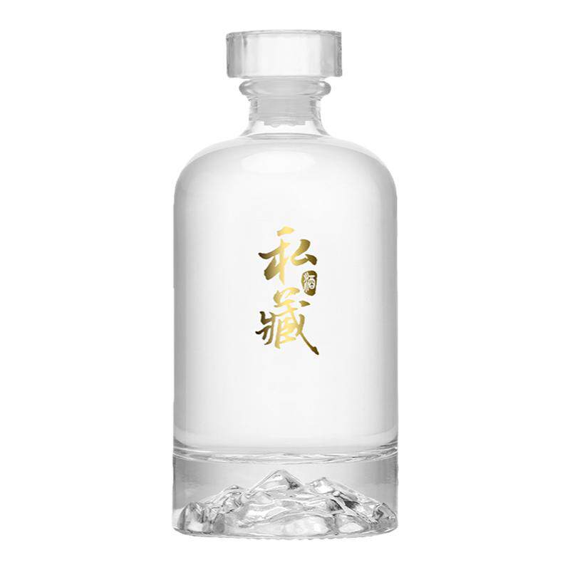 高档一斤装家用玻璃白酒空瓶子好家用酒壶