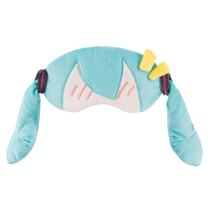 moeyu初音未来miku毛绒遮光眼罩