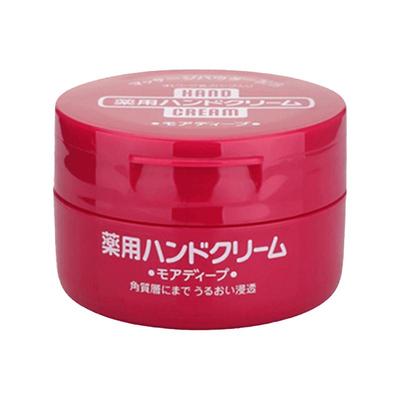 Shiseido/资生堂尿素美润护手霜女男滋润保湿补水防干裂嫩白红罐