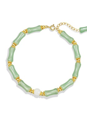 色达五明学院竹节高颜值手链竹节