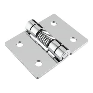 304不锈钢弹簧合页自动回弹闭门器折页扭簧活页合叶折叠铰链大全