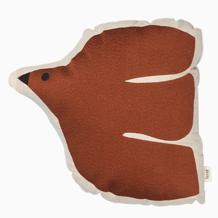 丹麦进口Ferm Living Swif Bird鸟类抱枕客厅靠垫童趣刺绣靠枕