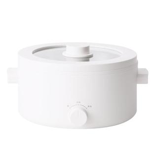 olayks立时0涂层不锈钢电火锅一人食家用多功能电煮锅宝宝辅食锅