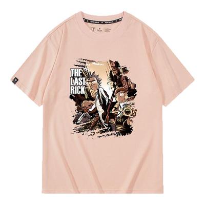 休闲宽松纯棉情侣短袖