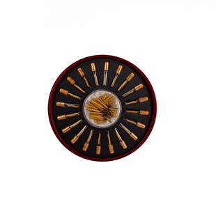 高档虫草包装盒 冬虫夏草礼盒包装 20支100根装空盒 圆形礼品盒子