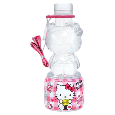 HelloKitty天然矿泉水3D凯蒂猫瓶