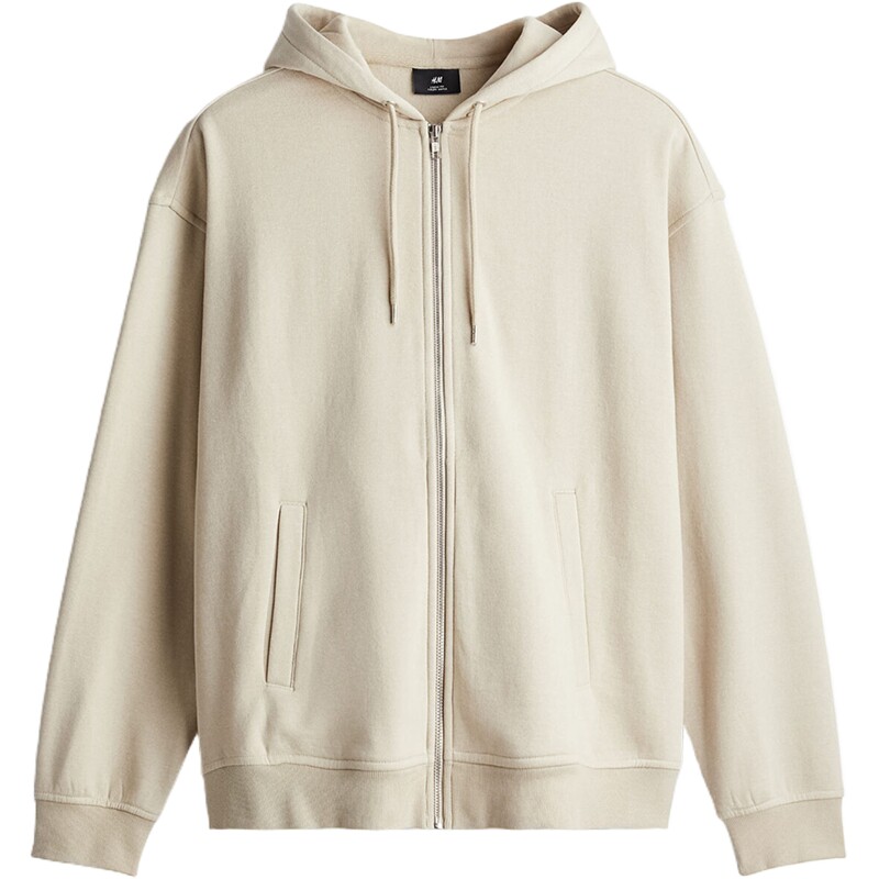 HM男装女装卫衣冬季美式情侣装连帽拉链外套休闲卫衣开衫1011890