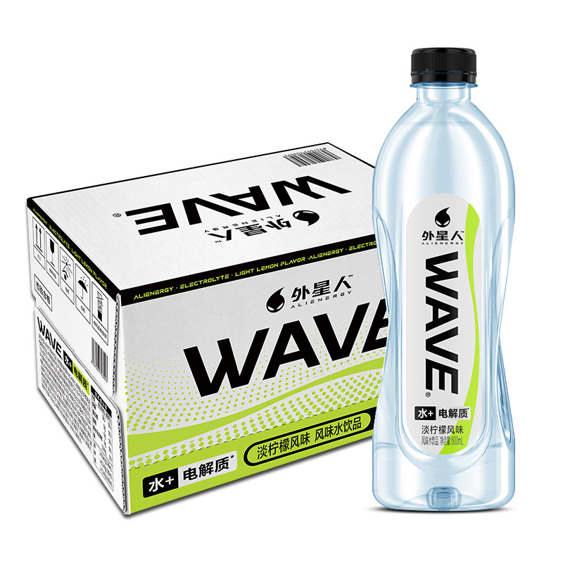 外星人WAVE水无糖含电解质饮料