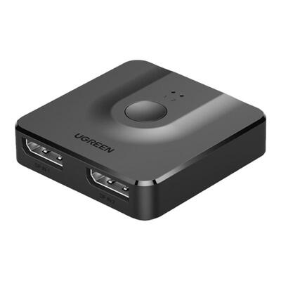 DP一分二切换器绿联二进一出