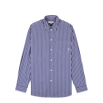 Sporty&Rich Nautical系列女士气质时尚宽松撞色条纹衬衫上衣