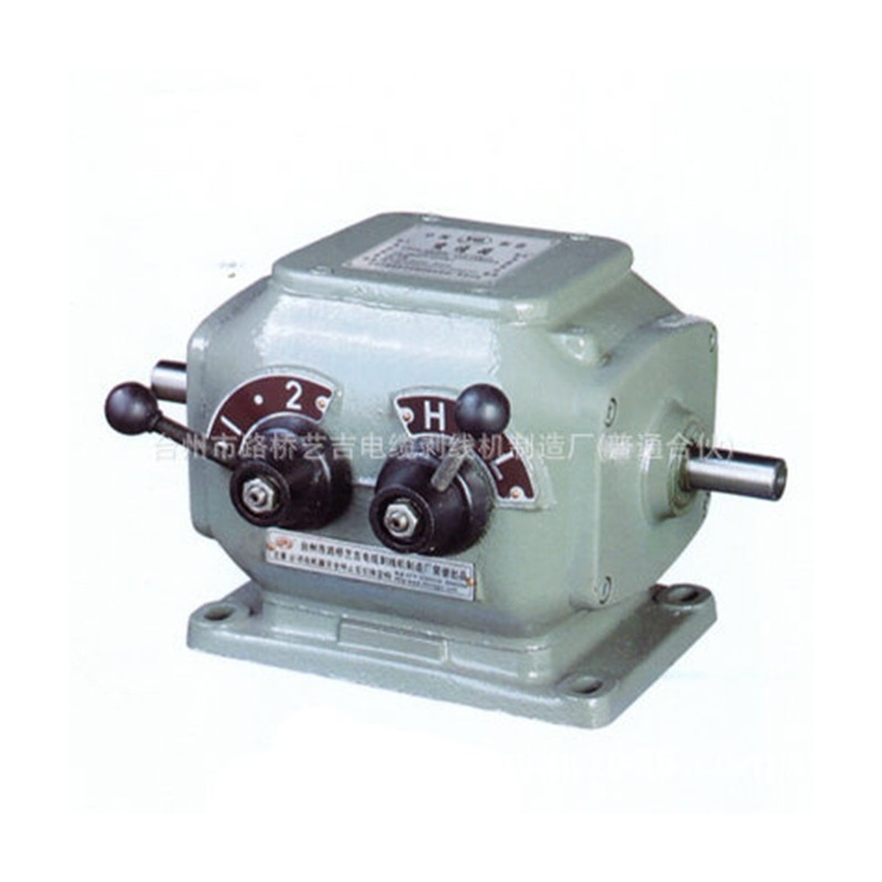 厂家制造 Y-012电缆剥线机变速箱 四档调节变速箱 立式减速箱体