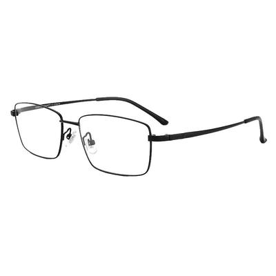 万新商务男士潮可配有度数钛架