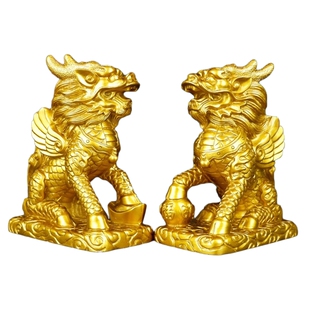 招财摆件貔貅麒麟金蟾龙龟青龙白虎朱雀玄武店铺家居客厅桌面摆件