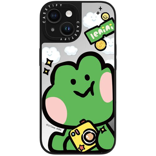 LINE FRIENDS minini x CASETiFY lenini大头贴 适用于苹果iPhone16ProMax/16Pro/15ProMa手机壳