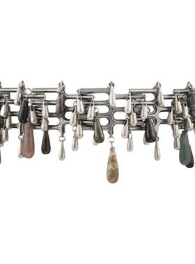 CUNNRAN疤痕水滴宽体choker项链