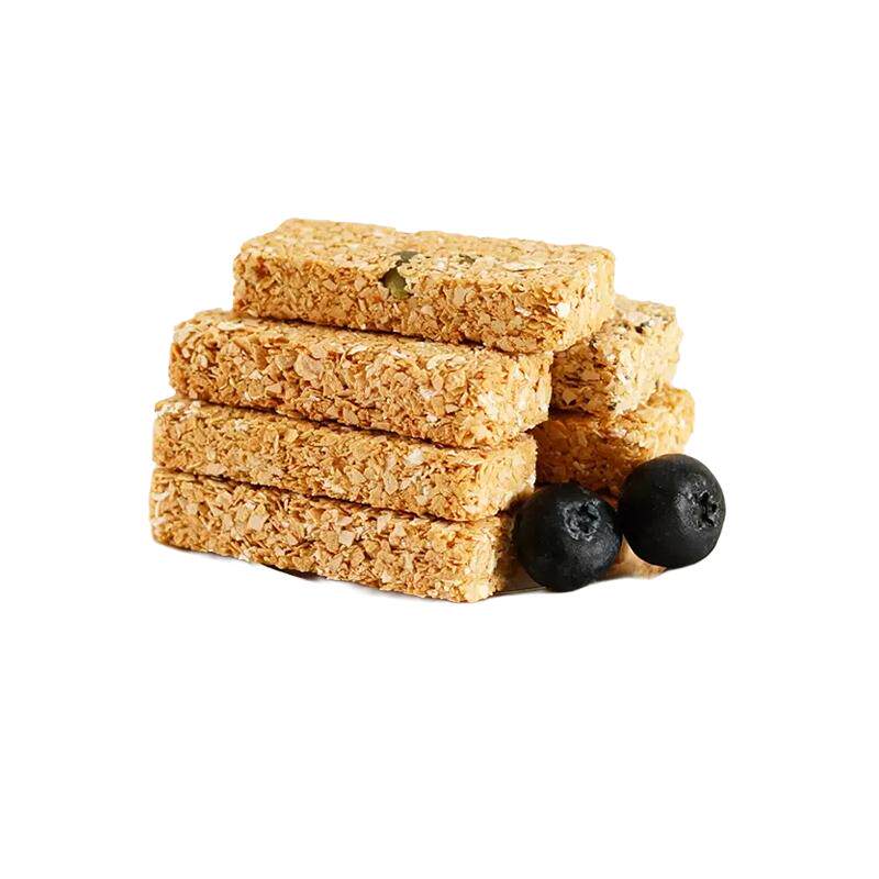 健康代糖谷物燕麦棒坚果奇亚籽果味粗粮饼干充饥混合口味小零食