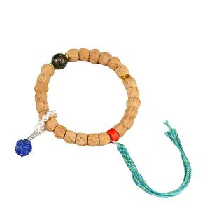 阿呆柏香籽跑环手串鬼脸纹百香籽菩提单圈天珠玛瑙文玩手持念珠