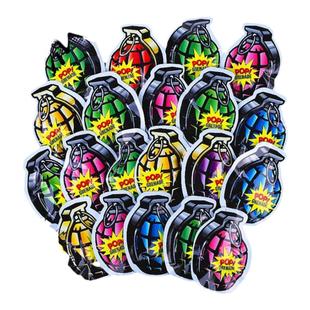 儿童创意自动充气自爆仿真手雷地雷礼品小炸包整蛊惊吓玩具