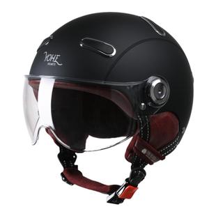 永恒头盔3C夏季轻便半盔防晒防紫外线男女复古四季电动车瓢盔半盔