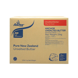 安佳大黄油25kg新西兰进口原装正品动物性淡味黄油烘焙原料商用
