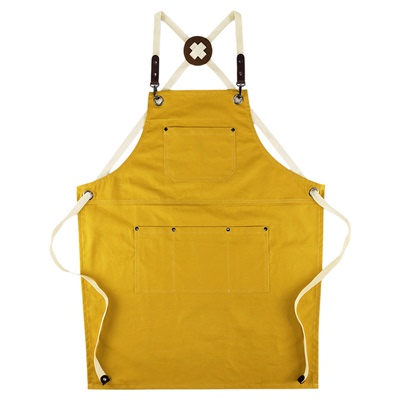 围裙全棉防污手工复古