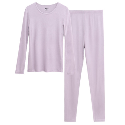 新一系保暖内衣薄款秋衣秋裤套装