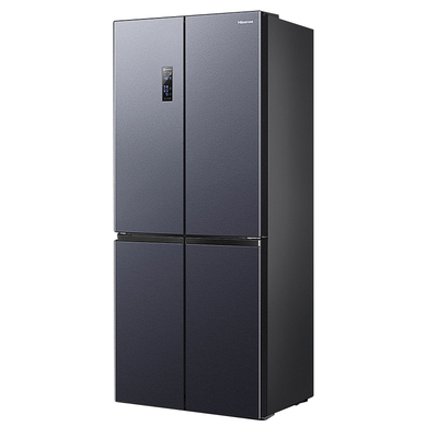 海信463升L十字对开家用四门风冷无霜变频一级嵌入净化电冰箱官方