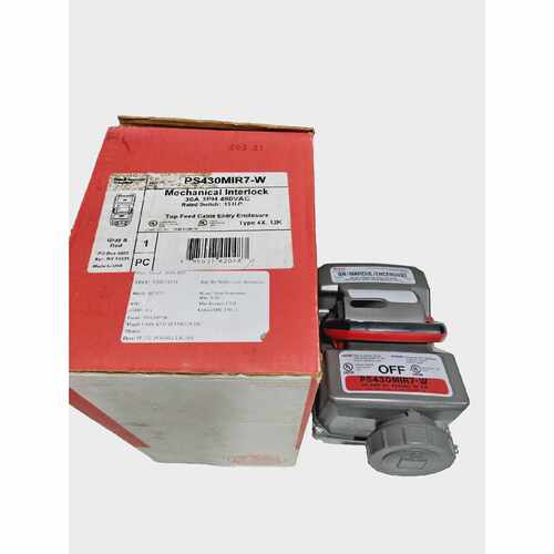 PASS  SEYMOUR LEGRAND PS430MIR7W 30AMP 30480VAC 15HP