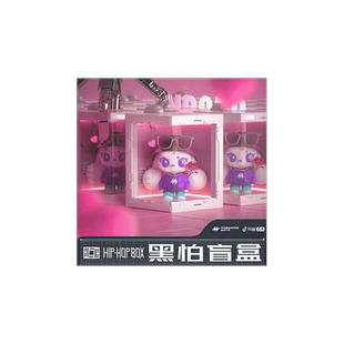 黑怕盲盒 HIP-HOP BOX嘻哈说唱黑胶唱片TizzyT艾热万妮达限量周边
