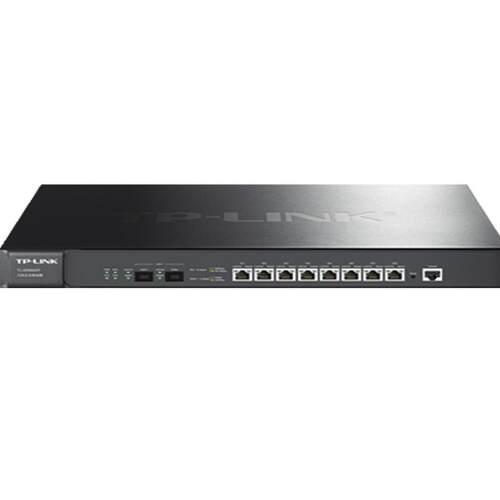 普联TP-LINK TL-ER8820T 八核企业级有线路由器高性能万兆SFP+光口8个千兆网口行为管理审计AC网络带机量8000