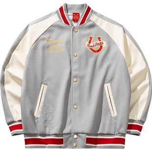 【王一博同款】安踏好事发生丨新年棒球服男女美式外套152618709N