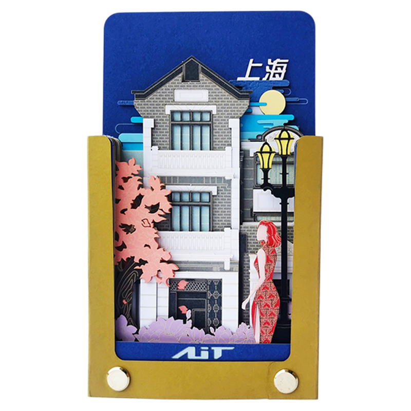 上海礼物新天地文创礼品立体便签