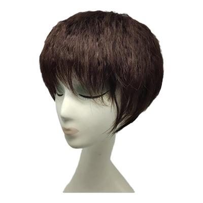 中年女真发玉米烫头套透气无痕