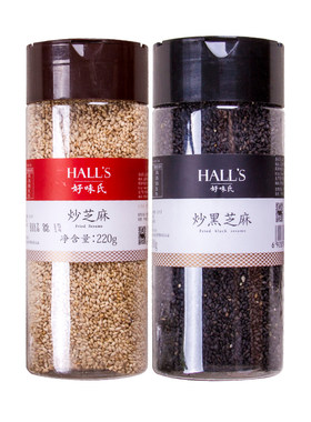 好味氏熟黑芝麻440g搭免洗即食