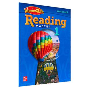 WonderSkills Reading Master workbook 1-3 美国麦格劳希尔英语教材 阅读奇迹掌握大师练习册教材 英文原版 进口原版工具书