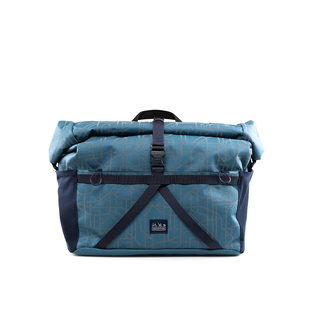 BROMPTON小布车头包28L容量Borough 超大卷口包黄昏蓝