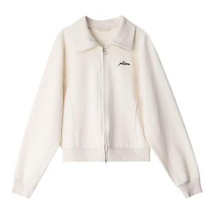 PHISM春夏立领拉链外套休闲百搭开襟印花logo上衣 033C14