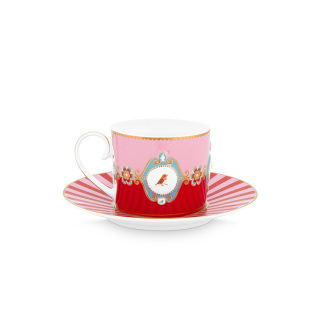 【荷兰进口】Pip Studio爱情小鸟咖啡杯碟茶壶下午茶具生日礼物