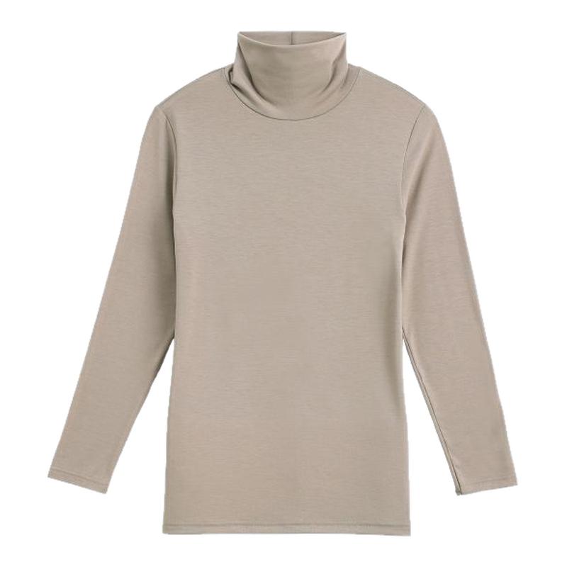 厚木ATSUGI保暖内衣女吸湿发热速干轻薄显瘦秋冬高领打底上衣SW