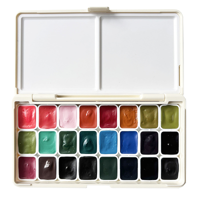 荷尔拜因24色沉淀色水彩颜料分装